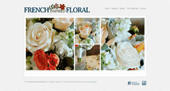 Desktop Screenshot of frenchinspiredfloral.com